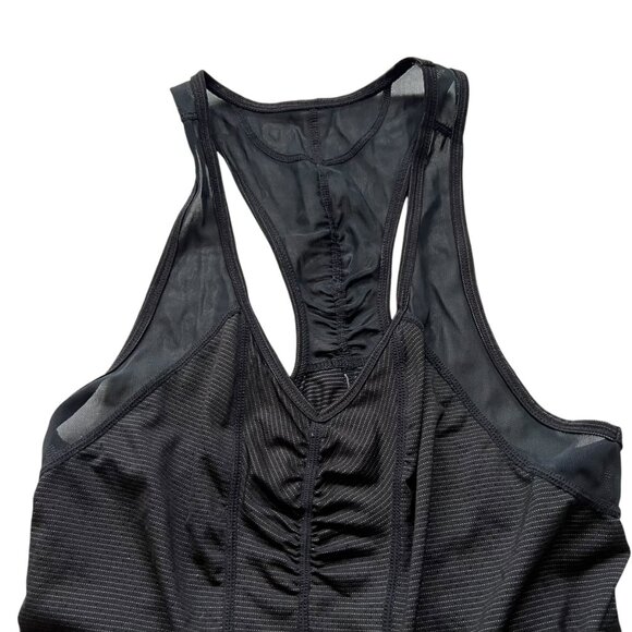 Zella athletic dress sleeveless black size small ruched scrunched - Picture 3 of 4